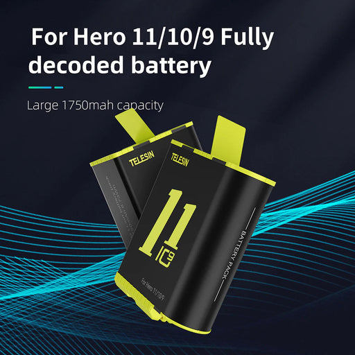 Batteri GoPro HERO 11/10/9 Black-Batteri-GoPro-Proutstyr.no