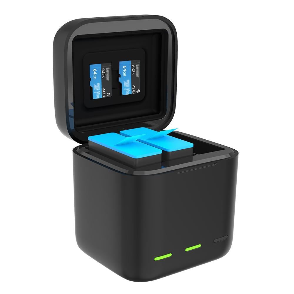Telesin® 2x Batteri Kit GoPro HERO9 / HERO10-Batteri-GoPro-Proutstyr.no